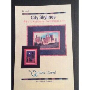 City Skylines by the Quilted Lizard B21